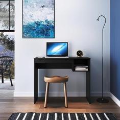 Escrivaninha 1 Nicho 91cm Office Noronha Genialflex Preto