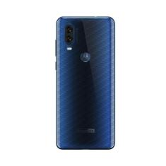 Película Traseira De Fibra De Carbono Transparente Para Motorola One Vision - Gshield