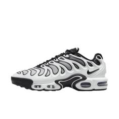 Nike Tênis feminino Air Max Plus Drift, Summit branco/prata metálico/preto, 36