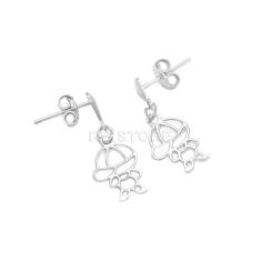 colar corrente feminino infantil banhado a prata não escurece menino f