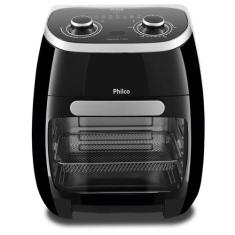Air Fryer Oven Philco 11L 1700W 2 em 1 PFR2000P, Preto, 220V