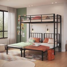 Treliche de Solteiro em Ferro Max