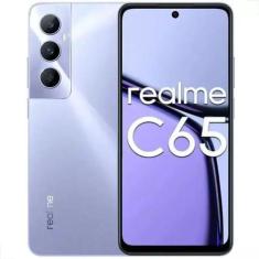 Smartphone Realme C65 6gb de RAM 128gb NFC Dual Sim Tela 6.67 Roxo