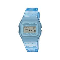 Relógio Casio Vintage Azul Feminino F-91WS-2DF-SC