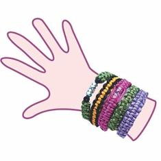 Kit Pulseira Macramê - Kits For Kids