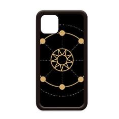 Shape Totem Geometria Sun Star para iPhone 12 Pro Max Capa para Apple Mini Mobile Case