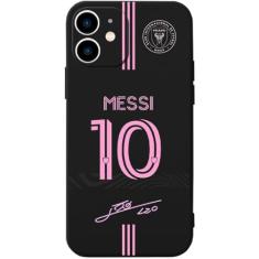 ZERMU Capa para iPhone 11, Capa Cokcoip Superstar Fashion Proteção Completa Silicone Macio TPU Absorção de Choque Capa para iPhone 11 6,1 polegadas, Lionel Messi-10-So_browse-bin)