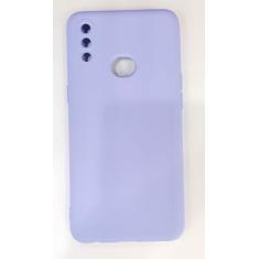 Capa Capinha Silicone Aveludada Premium Galaxy a10s - sem, lilas