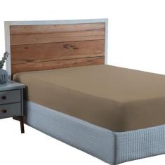 Lençol Casal Algodão 300 Fios com Elástico Forro de Cama Box - NARA CO