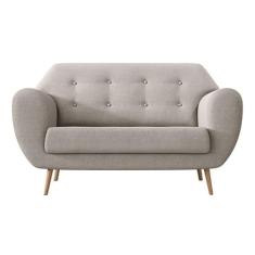 Sofá 2 Lugares Beegees Linho Cru