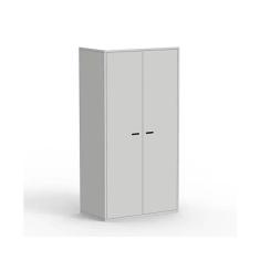 Armário Guarda-roupa Roupeiro Organizador Infantil Kimberly Cinza 100% Mdf