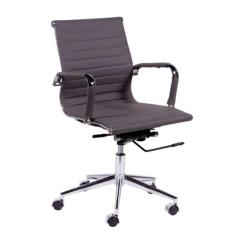 cadeira de escritório diretor eames esteirinha i cinza