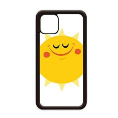 Capa Universo e Alienígena Sol sorridente para iPhone 12 Pro Max para Apple Mini Mobile Case Shell