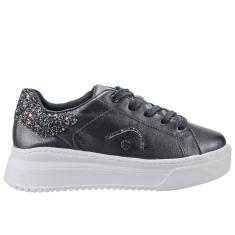 Tênis Bottero Feminino Couro Glitter Presente Moda 346006