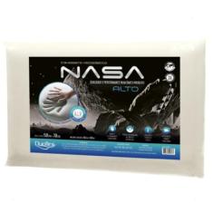 Travesseiro Nasa-X Alto Duoflex Bege Para fronha 50cmx70cm Espuma 100% poliuretano