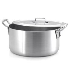 Caçarola Panela Grande Industrial Restaurante Nr38 20 Litros - Alumíni