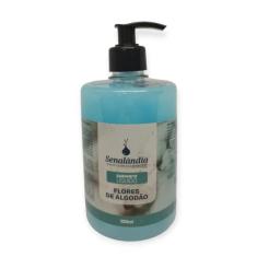 1 Sabonete Líquido Perfumado 500ml Pump Senalândia - Envio Já, Branco