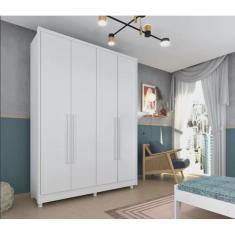 Guarda Roupa 4 Portas Zelandia Espresso Móveis