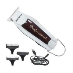 Maquininha Profissional Acabamento p/ Barbearia Kemei KM9163