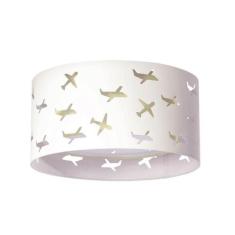 Luminária infantil plafon aviões duplo crú 30x16 - TOM LUZ, Bivolt