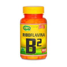 Vitamina B2 (Riboflavina) - 60 Cápsulas - Unilife