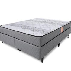 Cama Box Colchão King Ortopédico Firme Espuma D33 Antialérgico Certifi