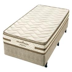 Conjunto Box Solteiro Espuma D45 Americanflex Clinoflex Bambu 88x188x6