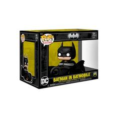 Boneco Funko POP! Rides Deluxe - DC Comics Batman 85 Anos - Batman no Batmóvel (1989)