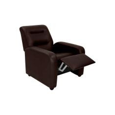 Poltrona Do Papai Reclinável Classic Matrix Sintetico Marrom