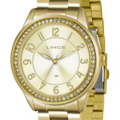 Relógio Lince Feminino Dourado Lrg4339l C2kx