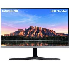 Monitor Profissional Samsung 28&quot; IPS, 4K UHD, HDR 10, 98% DCI-P3, HDMI/DisplayPort, VESA - LU28R550UQLMZD