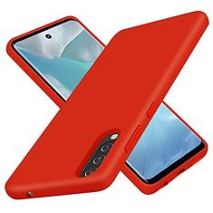 NUIMADL Capa de silicone líquido compatível com Galaxy A50, proteção total de borracha gel à prova de choque para Galaxy A50/A50s/A30s 6,4 polegadas 2019 (verde)