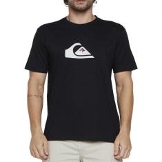 Camiseta Quiksilver Comp Logo SM25 Masculina Preto, Preto, M