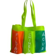 Bolsa Praia Silicone 3 Bolsos - Lorena Rodriguez, Verde