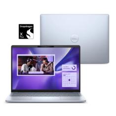 Notebook Dell Inspiron Plus I14-qcxplus-m10 14" Qhd+  Touch Snapdragon® X Plus 16gb 512gb SSD WINDOWS 11 Prata Gelo