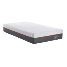 Colchão Solteiro Bed In A Box Enjoy Smartmax 88x188cm Espuma Mista Inducol Cr449a Branco/cinza Branco/cinza