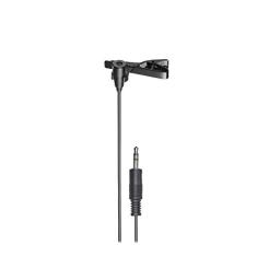 Microfone de Lapela Audio Technica Omnidirecional Condensador Com Bateria - ATR3350xiS