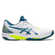 Tênis Asics Solution Spedd Ff 2 Branco E Azul Masculino-Masculino