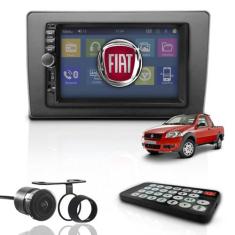 Kit Central Multimídia Universal Mp5 2 Din Bt Espelha Strada - First O