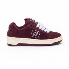 Tenis Freeday Jab Camurca Bordo Creme-Masculino