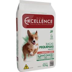 Ração Seca Dog Excellence Salmão e Arroz para Cães Adultos Raças Pequenas - 10 Kg