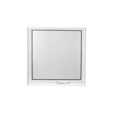 Janela de Alumínio Maxim-ar 60x60cm com Vidro Mini Boreal Soft MGM Branco