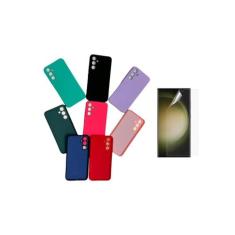 Capa Compatível Para Samsung S24 Ultra + Película Hidrogel - Db