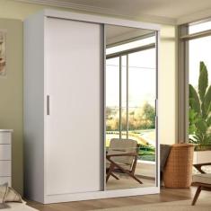 Guarda Roupa Roma 2 Portas de Correr 2 Gavetas com Espelho - Tonielque