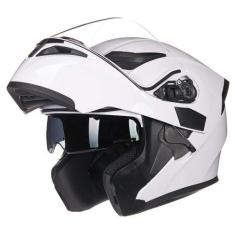Capacete de motocicleta ILM 902 Dual Visor Flip up Modular DOT