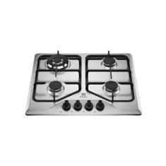Cooktop Electrolux Experience 4 Bocas a Gás Inox KE4XC, Inox, Bivolt