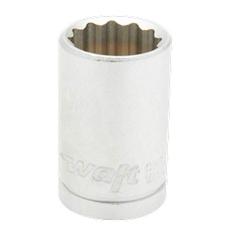 Soquete Estriado Curto 1/2" x 11 mm - WAFT