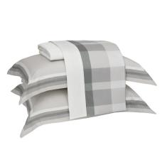 Jogo De Cama King Kacyumara Satinée Fauzi 4 Peças 300 Fios