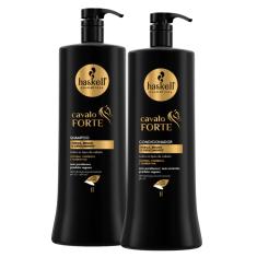 Kit Haskell Cavalo Forte Shampoo E Condicionador 1L