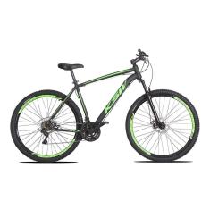 Bicicleta 29 KSW XLT 21V Shimano e Trava-Unissex